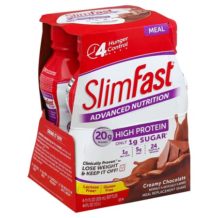 Slimfast Ready To Drink High Protein Creamy Milk Chocolate 4/11z 526231